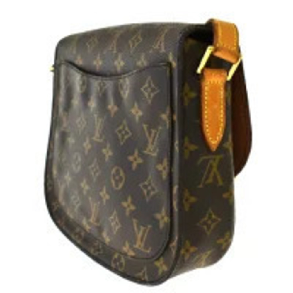 Louis Vuitton Saint Cloud Shoulder Bag Monogram Leather - Picture 4 of 9